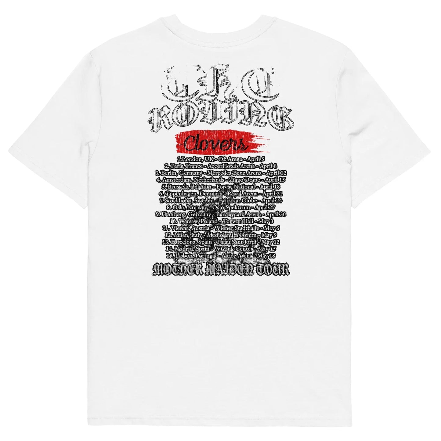 Pre - order CLVS SPT01 t-shirt 100% Organic Cotton Unisex - CloversClo