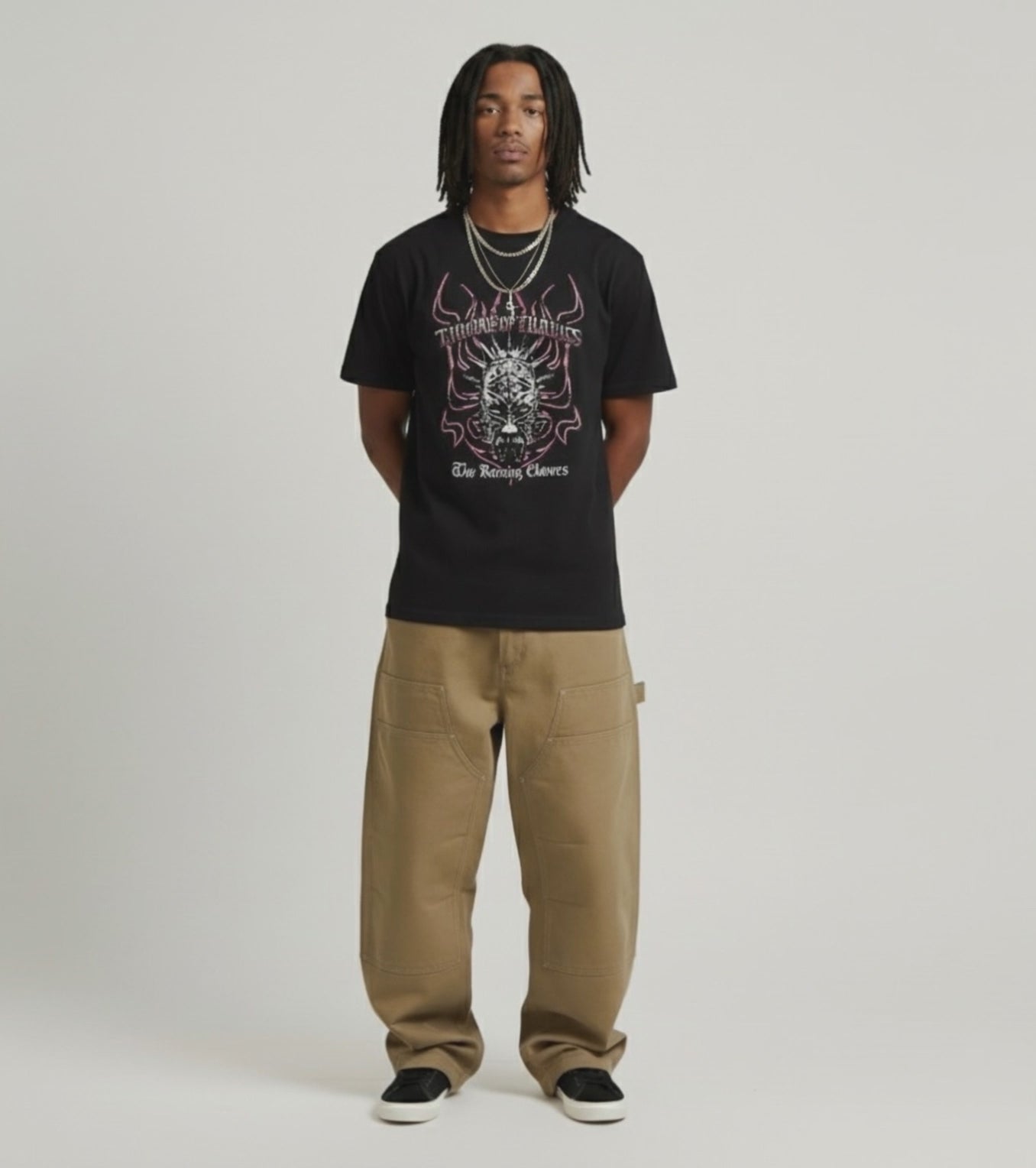 Man in black tshirt