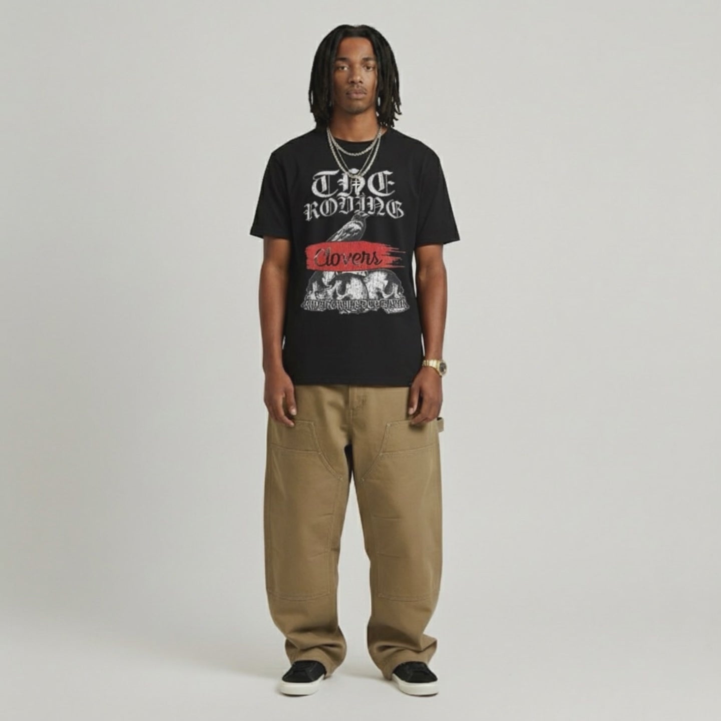 Man in black tshirt