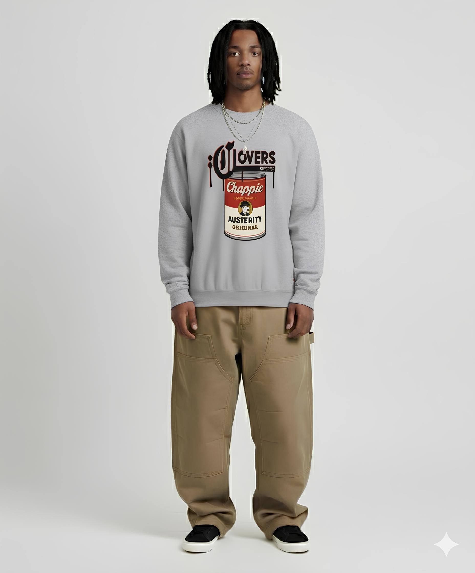 CLVRSS Heavyweight Crew | Classic Streetwear Sweatshirt - CloversCloSweatshirt