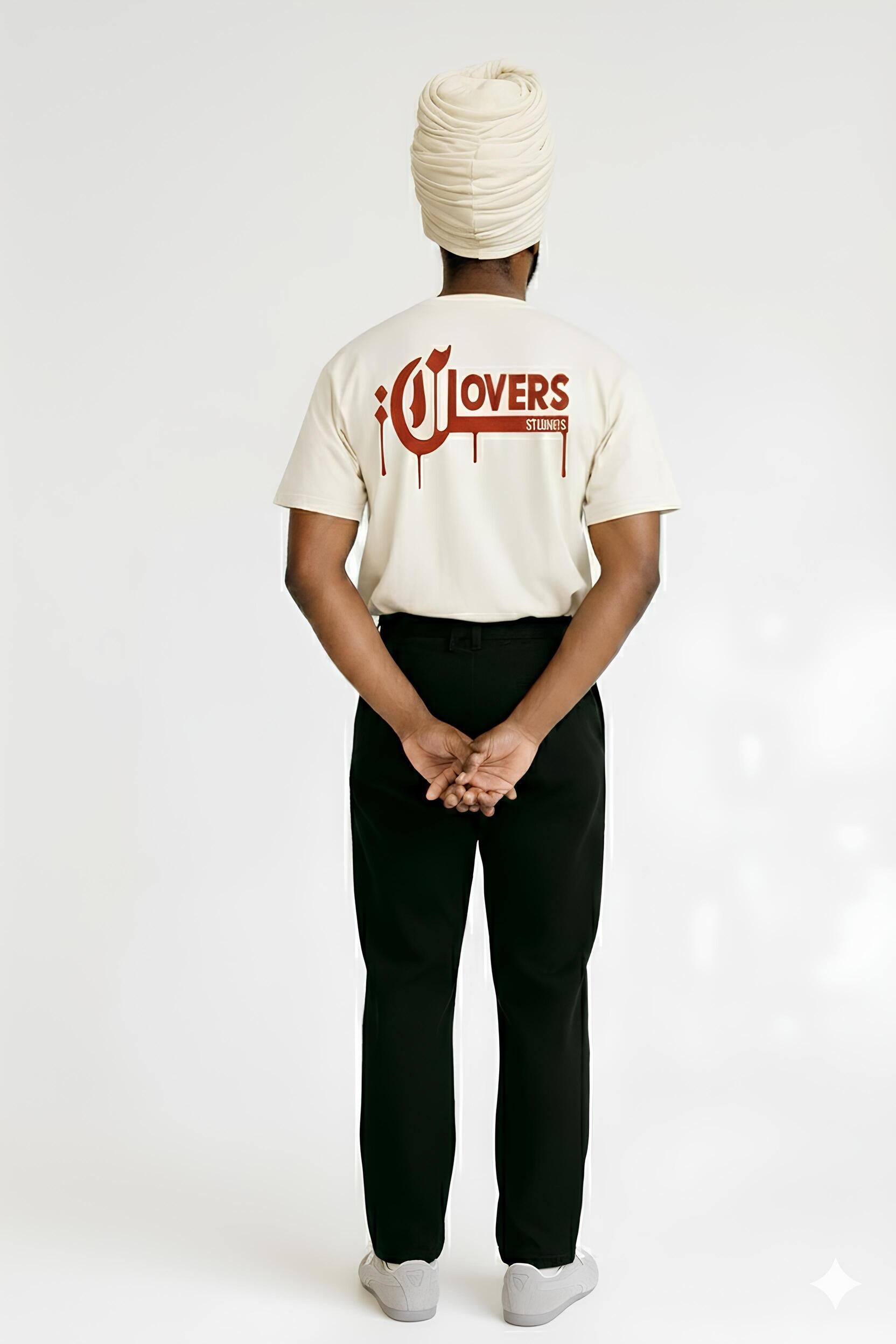 CLVRSS Signature Tee Organic Cotton Modern Streetwear Essential - CloversCloTees