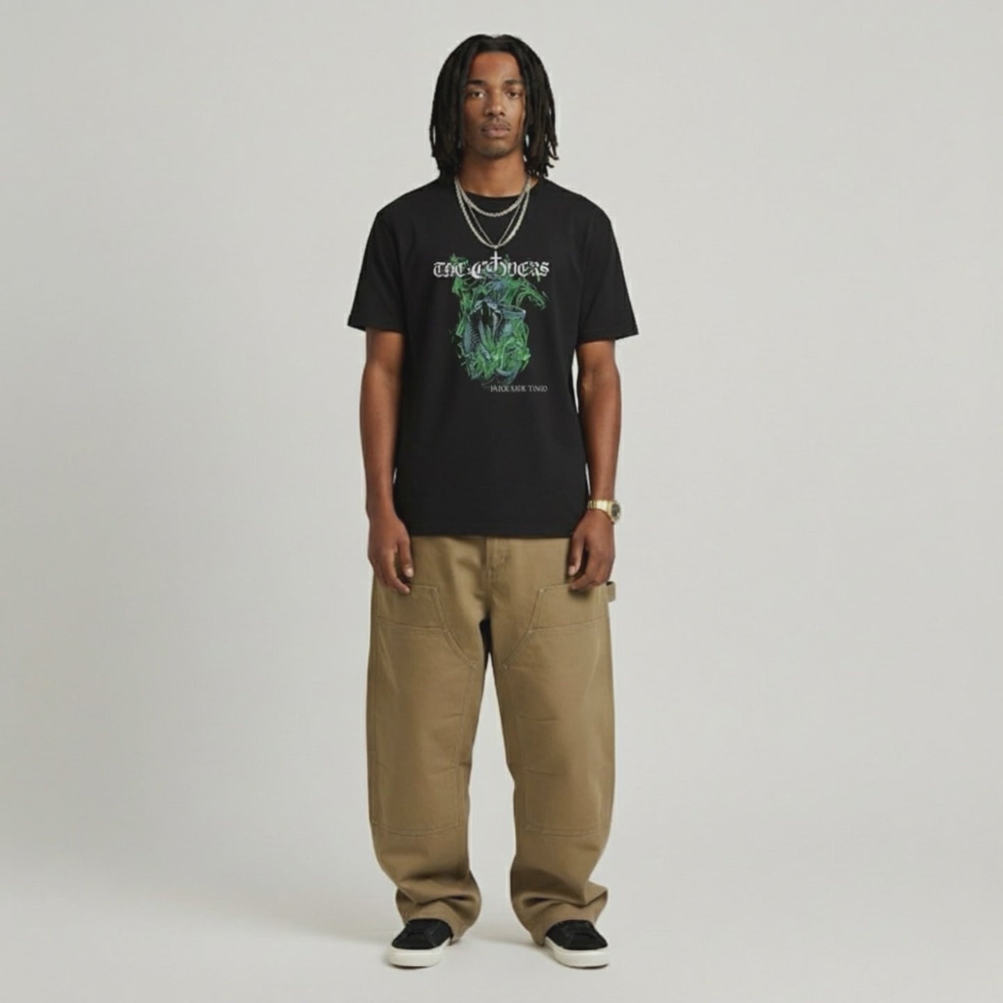 Man in a black tshirt