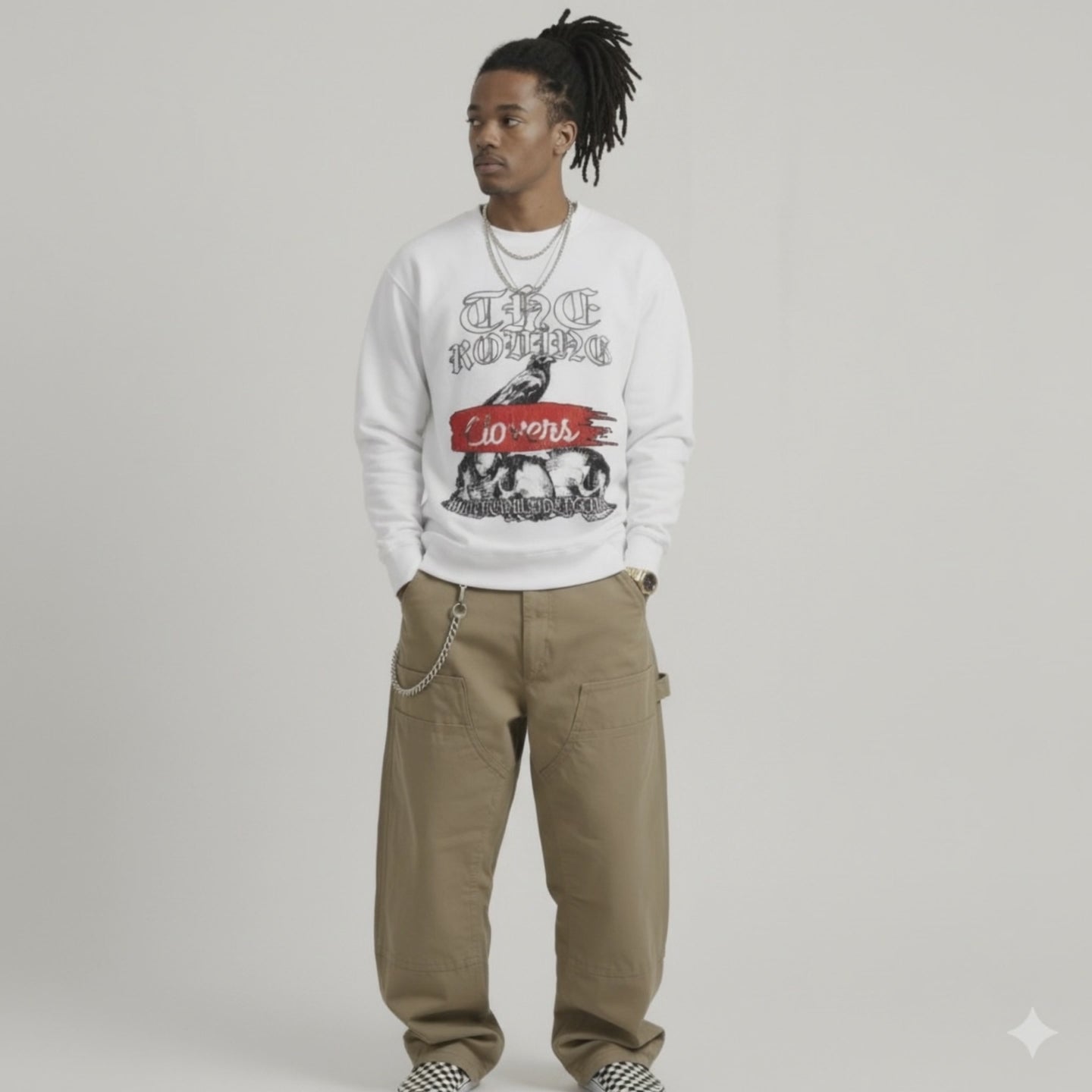 CLVRSS Heavyweight Crew | Classic Streetwear Sweatshirt