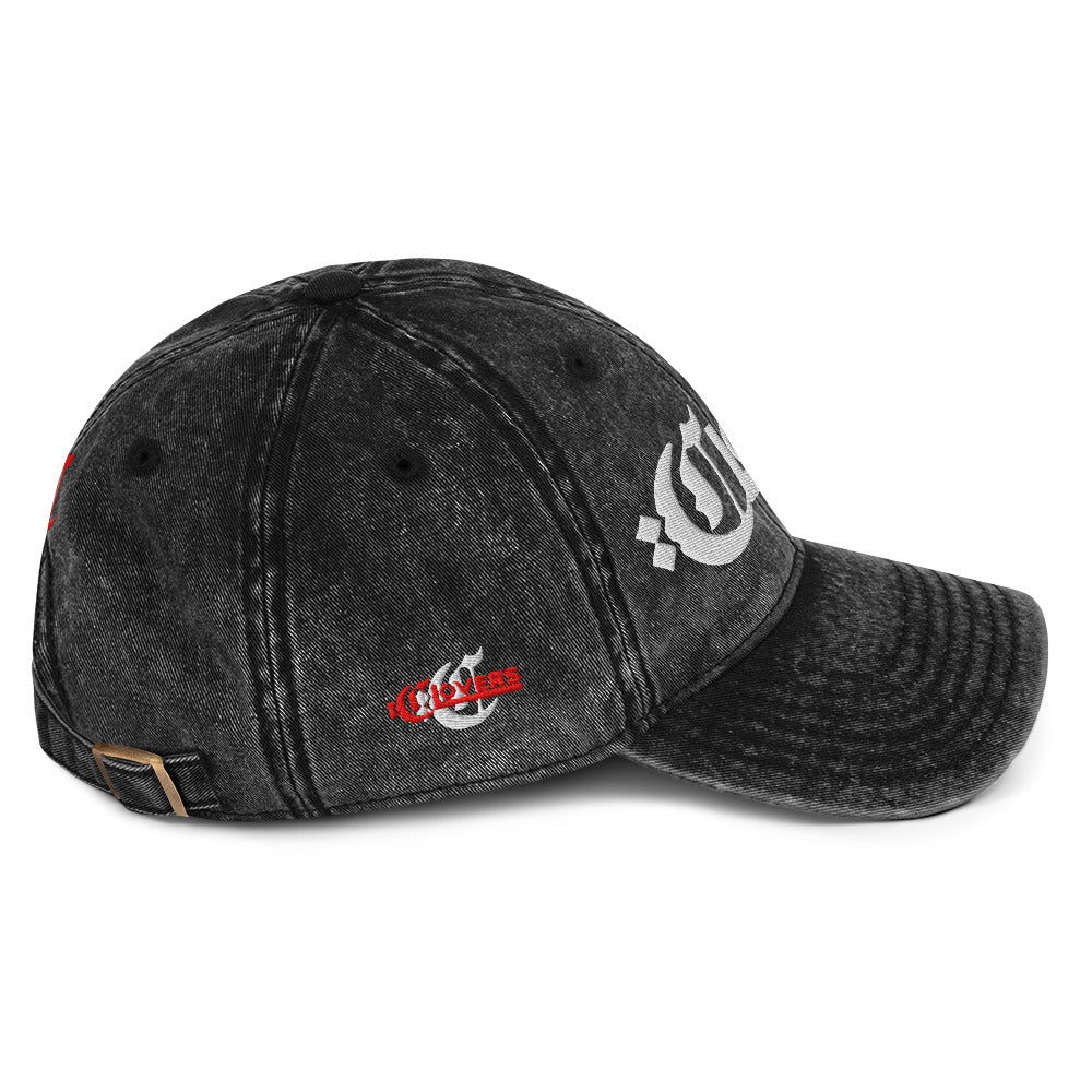 Vintage Cotton Twill Cap - CloversClo