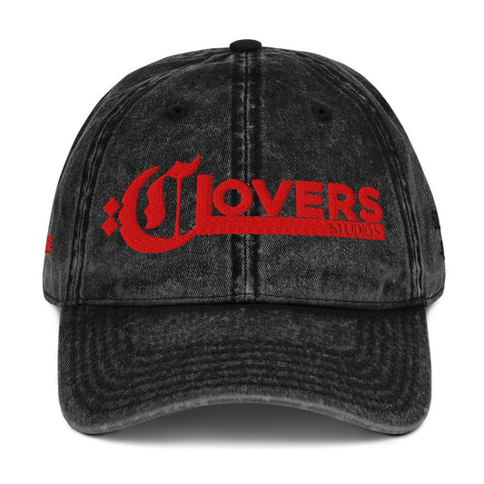 Vintage Cotton Twill Cap - CloversClo